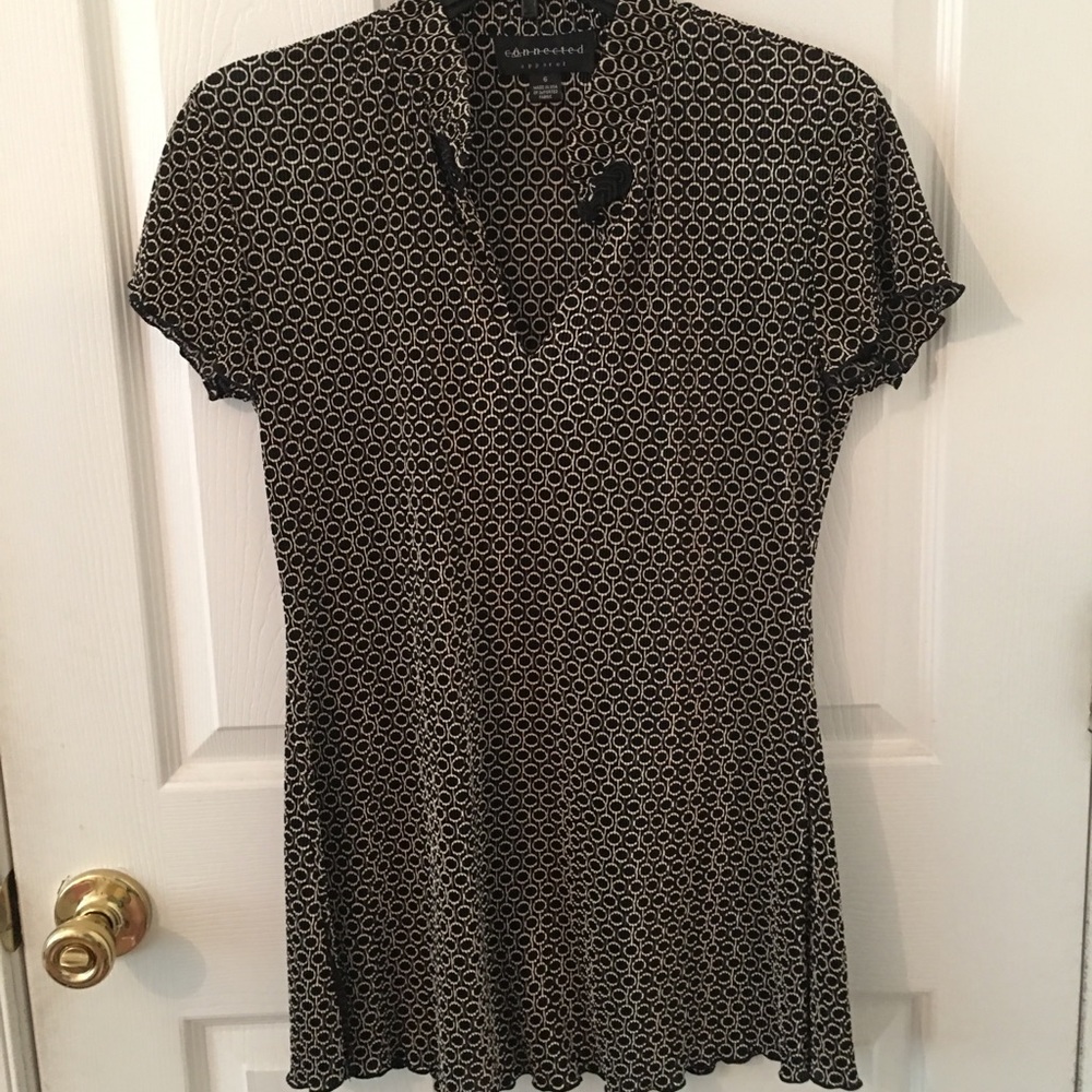 SHORT SLEEVE BLOUSE